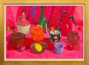 * NEIL CLARK (SCOTTISH 1928 - 2014), PINK POT