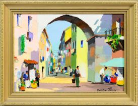 * CECIL ROCHFORT D'OYLY JOHN (BRITISH 1906 - 1993), IN THE OLDE VILLE IN NICE, SOUTH OF FRANCE