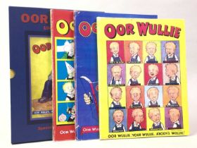 FOUR OOR WULLIE FACSIMILIE EDITIONS,