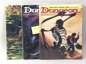 GROUP OF DUNGEON MAGAZINES,