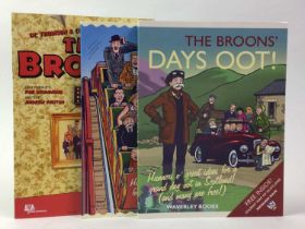 SIX THE BROONS COOK AND HOUSEHOLD BOOKS, ALSO A GROUP OF EPHEMERA