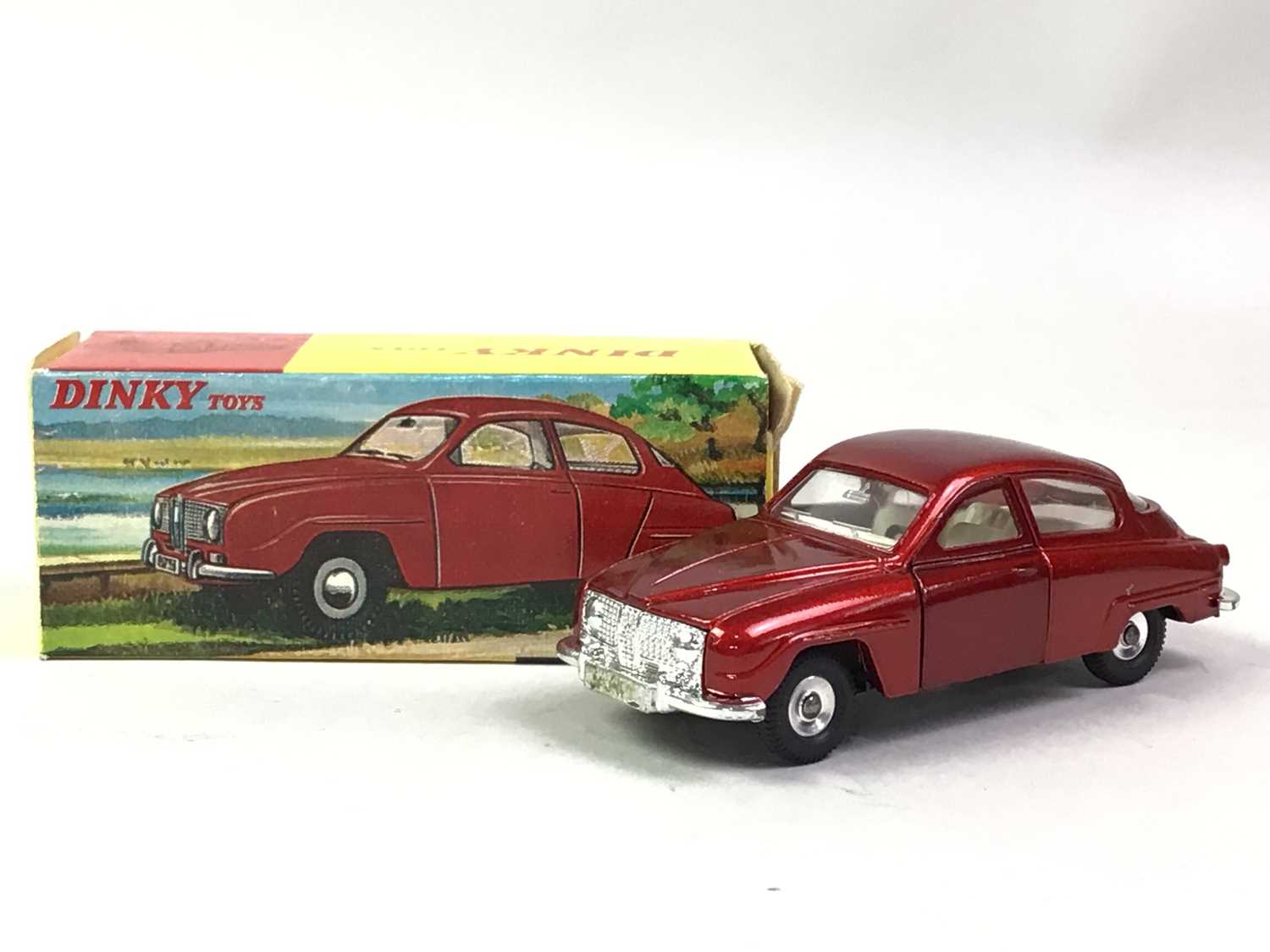 DINKY TOYS SAAB 96, NO. 156