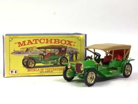 GROUP OF MATCHBOX YESTERYEAR MODELS,