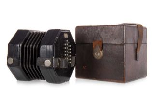 CHARLES WHEATSTONE, 56-KEY CONCERTINA,