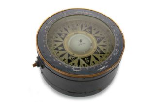 HENRY BROWNE & SON, SHIPS SESTREL MARINE COMPASS SECOND HALF OF THE 20TH CENTURY