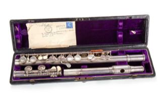 RUDALL CARTE & CO., CARTE'S 1867 PATENT FLUTE,