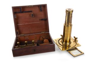 BATE OF LONDON, SOLAR PROJECTION MICROSCOPE, EARLY 19TH CENTURY