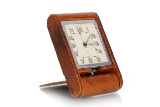 JAEGER LeCOULTRE, TRAVEL ALARM CLOCK, CIRCA 1950