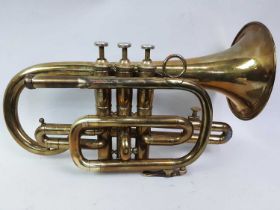 CORNET IN B-FLAT AND A, WITH TWO SHANKS