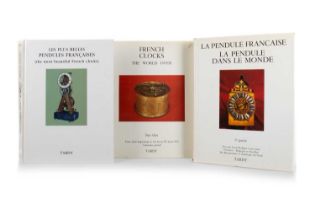 TARDY'S FRENCH CLOCKS THE WORLD OVER, IN FOUR VOLS., PUB. TARDY, PARIS