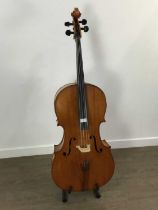 FULL-SIZE CELLO, LATE 19TH / EARLY 20TH CENTURY