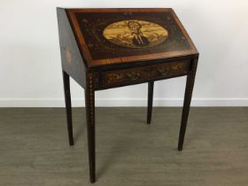 ITALIAN WALNUT AND MARQUETRY BUREAU LATE 18TH / EARLY 19TH CENTURY