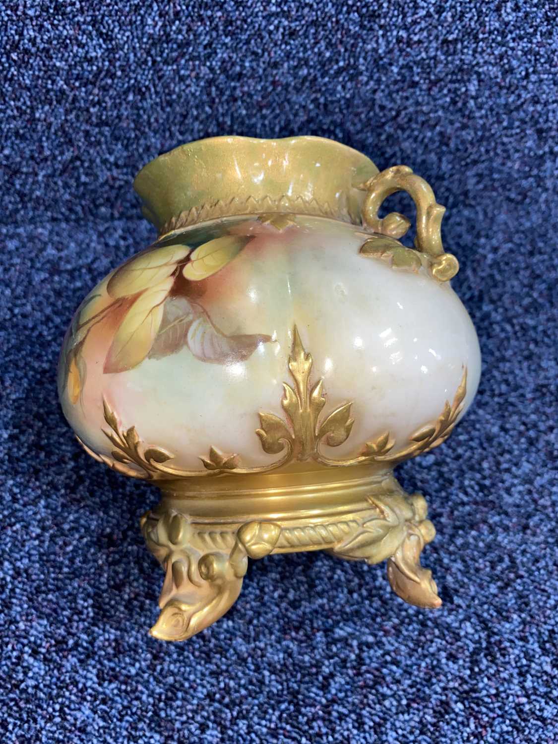 ROYAL WORCESTER POT POURRI WITH COVER, EARLY 20TH CENTURY - Image 10 of 29