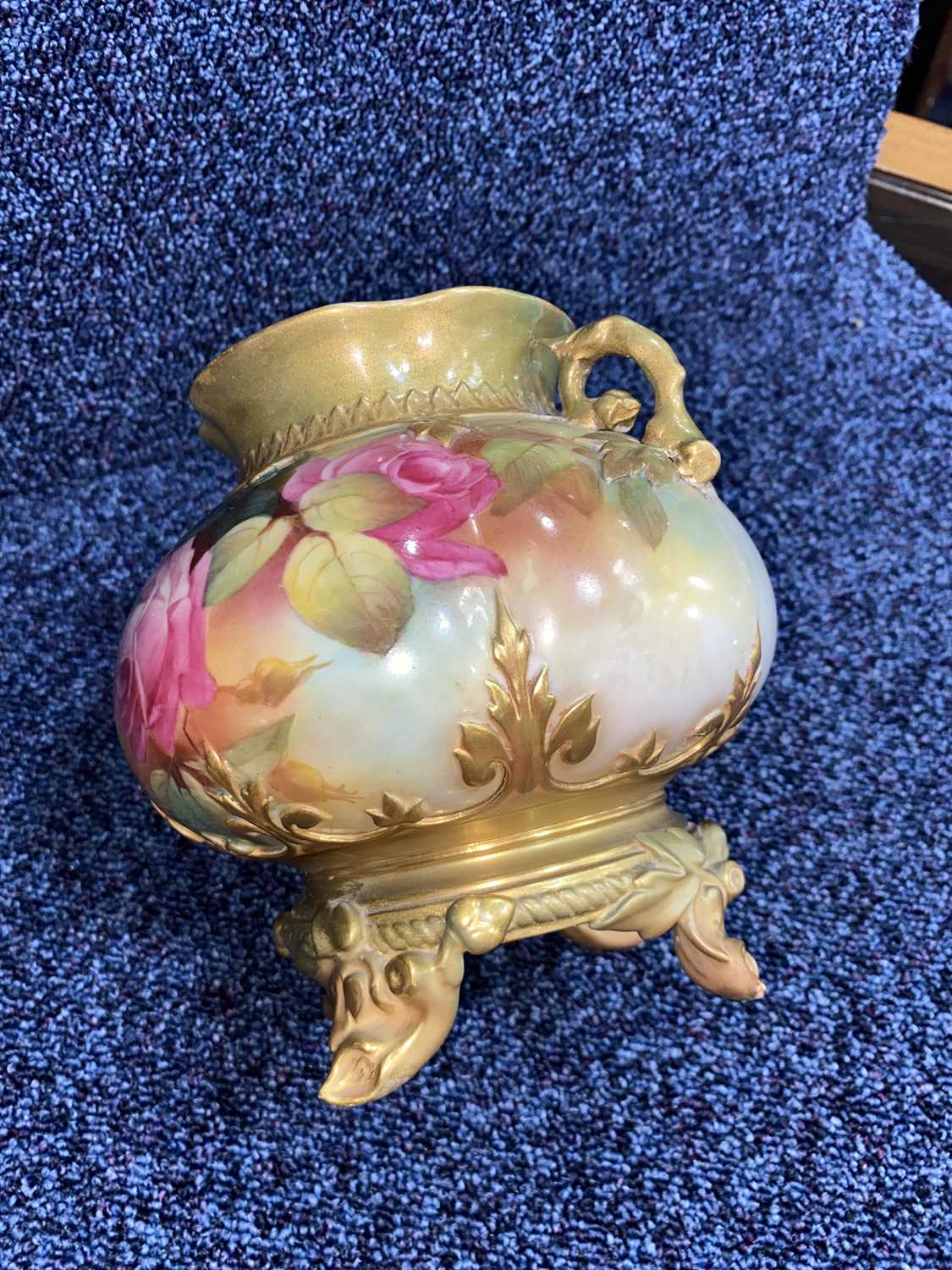 ROYAL WORCESTER POT POURRI WITH COVER, EARLY 20TH CENTURY - Image 12 of 29