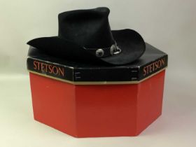 STETSON, FOUR HATS