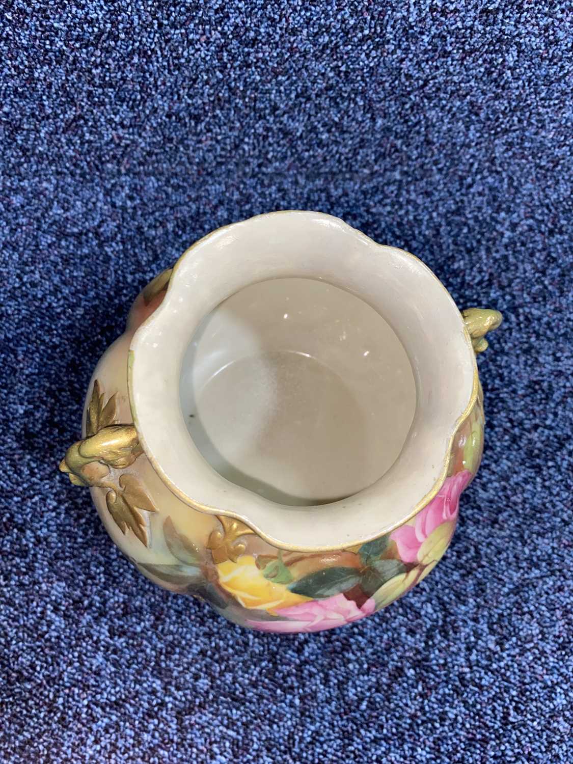 ROYAL WORCESTER POT POURRI WITH COVER, EARLY 20TH CENTURY - Image 9 of 29
