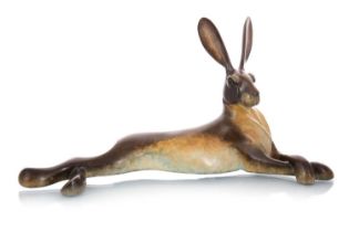 DAVID MEREDITH (BRITISH 1973-), LYING HARE,