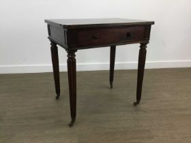 IN THE MANNER OF GILLOWS, GEORGE IV ROSEWOOD SIDE TABLE, CIRCA 1820