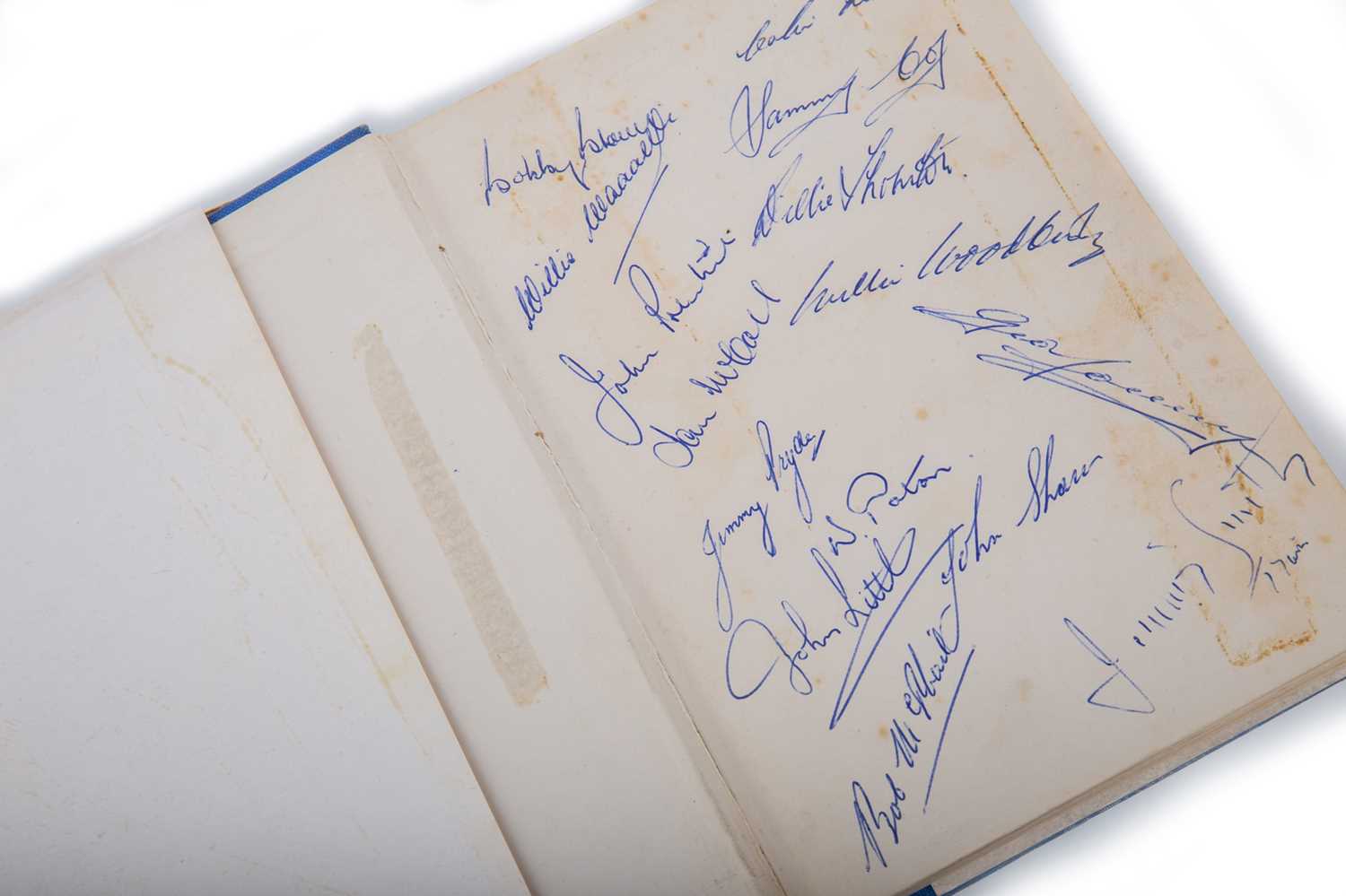 AUTOGRAPHED COPY OF RANGERS' EVENTFUL YEARS 1934-1951, ALLAN (JOHN), PUB. AIRD & COGHILL, GLASGOW - Image 2 of 2