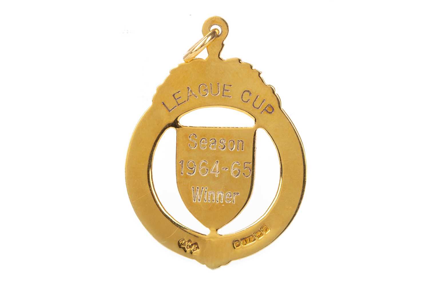 RONNIE MCKINNON OF RANGERS F.C., LEAGUE CUP WINNERS MEDAL, 1964/65 - Image 2 of 2