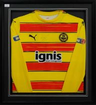 PARTICK THISTLE F.C., SIGNED HOME JERSEY, 2010/11