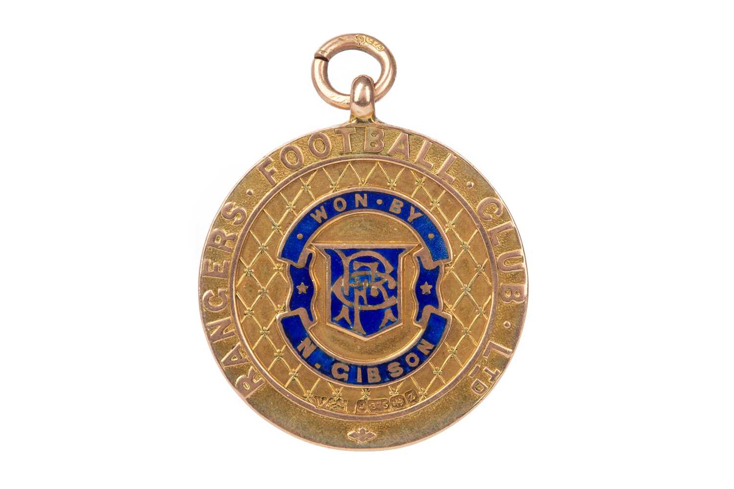 NEIL 'NEILLY' GIBSON OF RANGERS F.C., SCOTTISH LEAGUE CHAMPIONSHIP GOLD MEDAL, 1899/1900 - Image 2 of 4