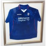 RANGERS F.C., SIGNED HOME JERSEY, 2002/03