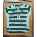 CELTIC F.C., SIGNED HOME JERSEY, 2001/03