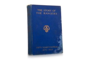 AUTOGRAPHED COPY OF THE STORY OF RANGERS: FIFTY YEARS' FOOTBALL 1873-1923, ALLAN (JOHN), PUB. AIRD &