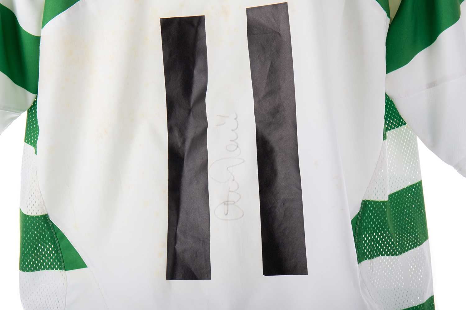 CELTIC F.C., SIGNED HOME JERSEY, 2005/07 - Image 3 of 3