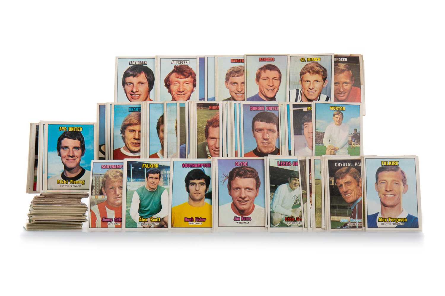 A&BC, COLLECTION OF FOOTBALL TRADING CARDS, CIRCA 1970s