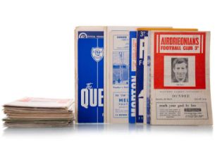 SCOTTISH CLUBS, COLLECTION OF FOOTBALL PROGRAMMES, CIRCA 1960s
