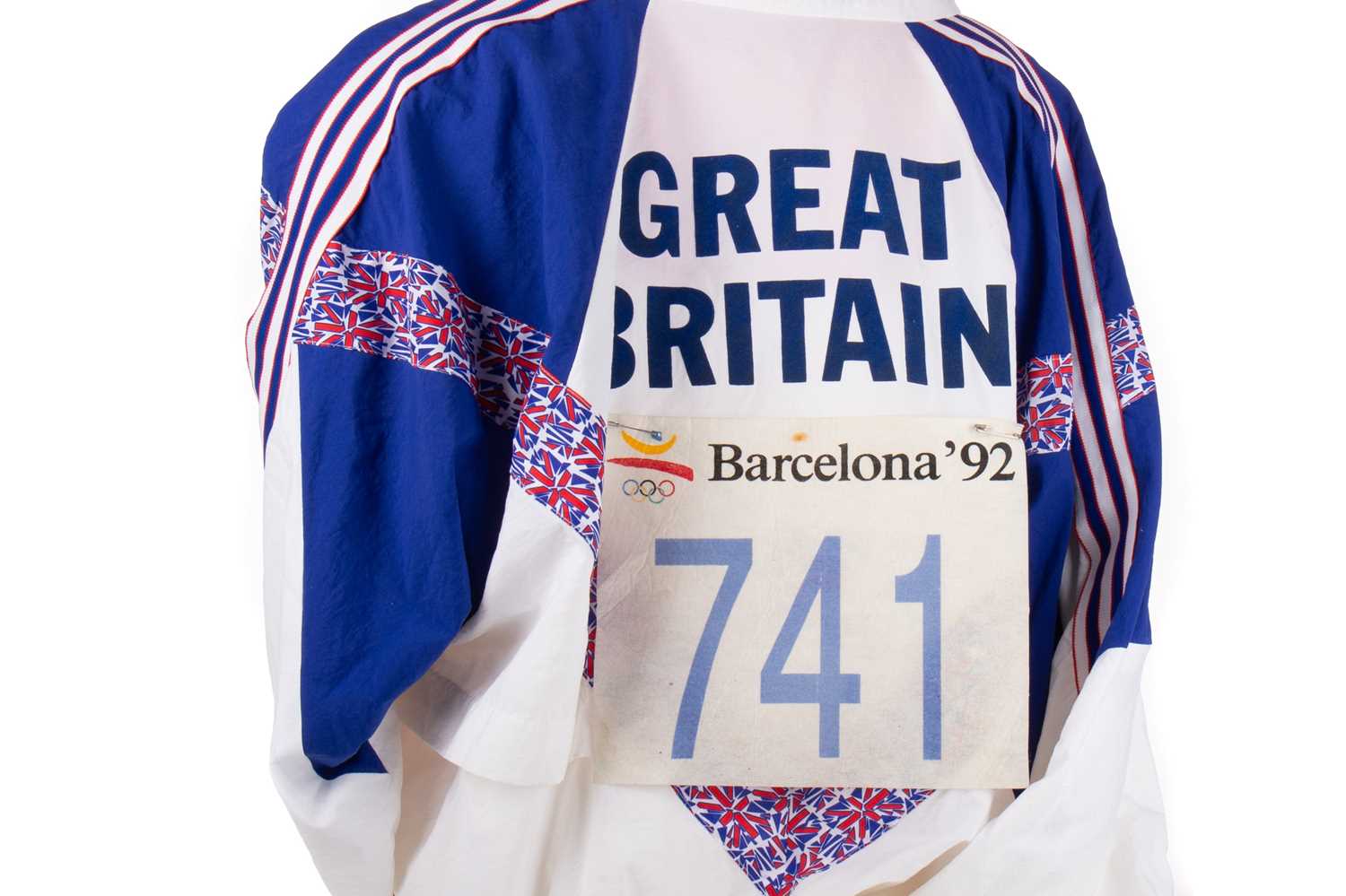 TOM MCKEAN OF TEAM GB, GREAT BRITAIN OLYMPIC TRACKSUIT, BARCELONA 1992 - Image 2 of 3