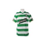 ROBBIE KEANE OF CELTIC F.C., MATCH WORN JERSEY, 2010