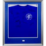 RANGERS F.C., BARCA BEARS ECWC 1972 SIGNED JERSEY,