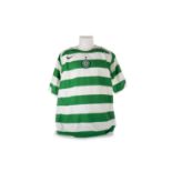 CELTIC F.C., SIGNED HOME JERSEY, 2005/07