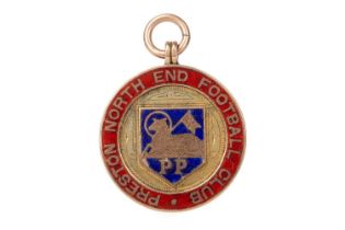 JAMES TAYLOR OF PRESTON NORTH END F.C., LIFE MEMBERSHIP GOLD MEDAL, 24TH JUNE 1936