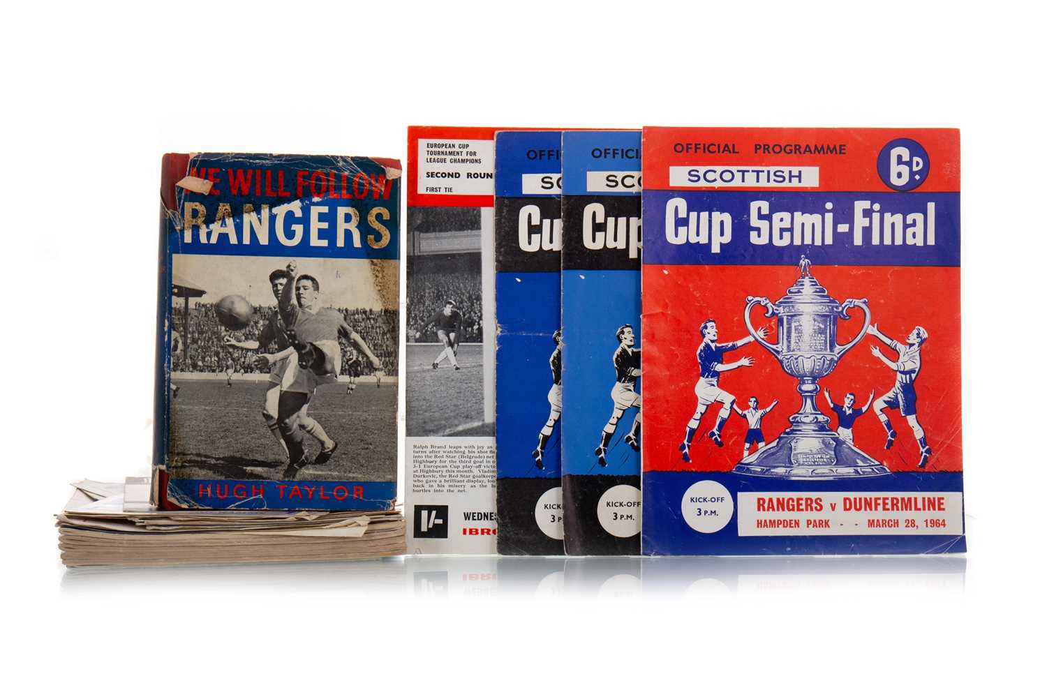 RANGERS F.C., COLLECTION OF PROGRAMMES AND ANNUALS,