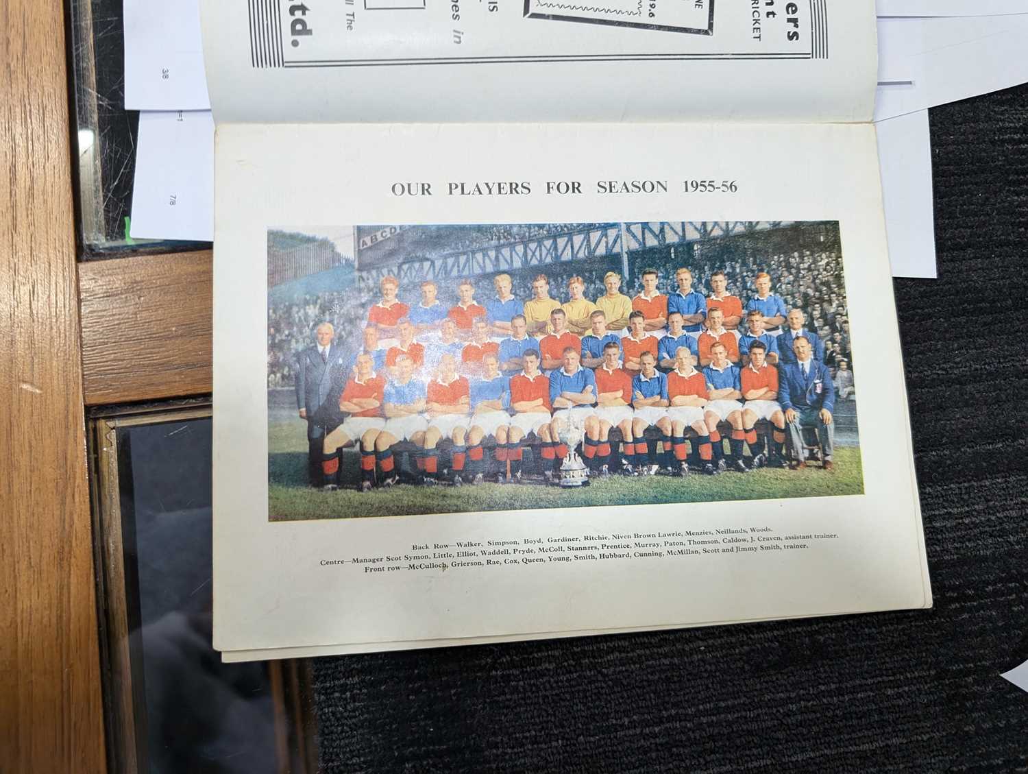 RANGERS F.C. SUPPORTERS' ASSOCIATION ANNUAL, 1956 - Image 4 of 4