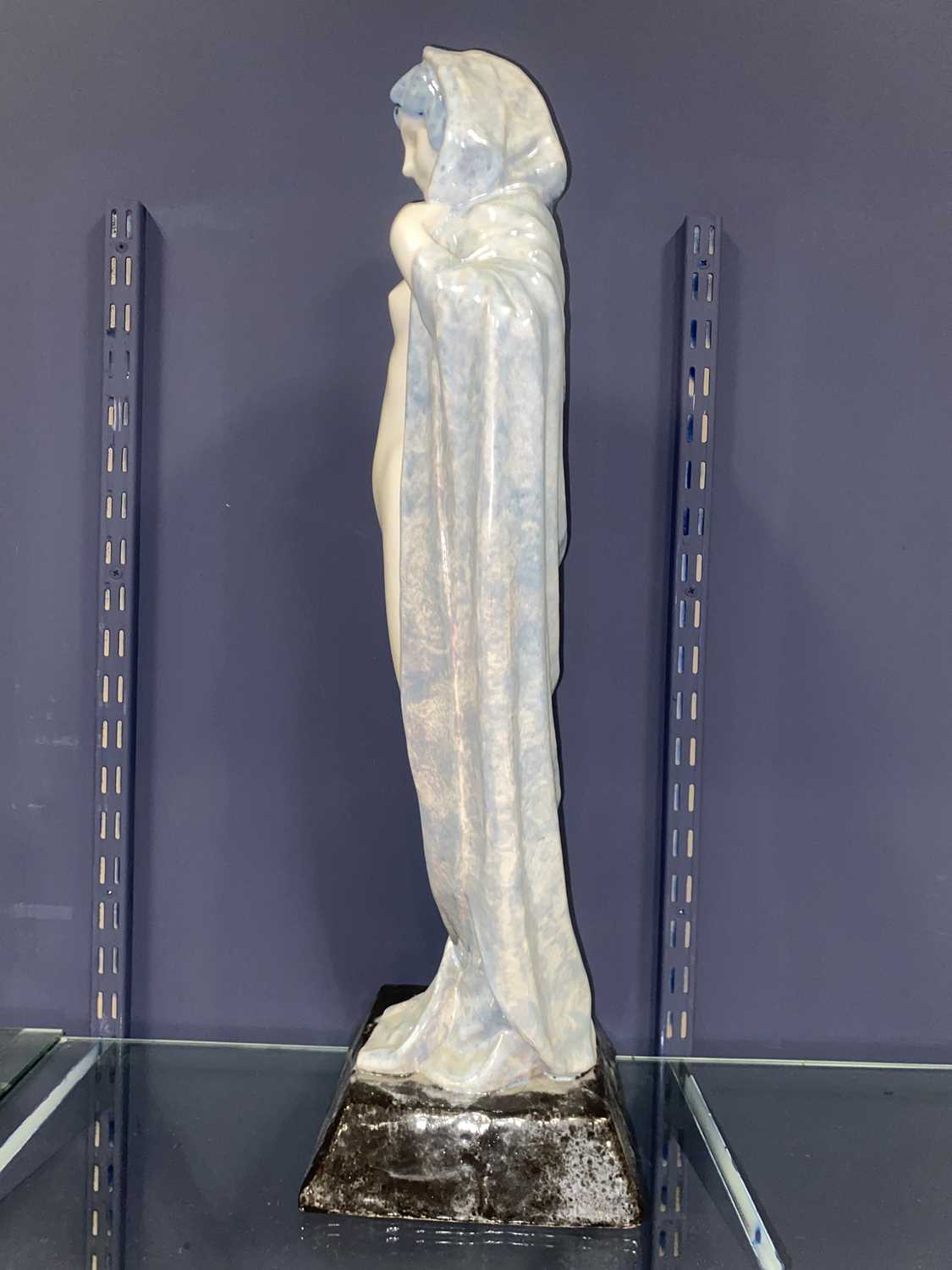 MARCEL GUILLARD FOR EDITIONS ETLING OF PARIS, CERAMIC NUDE OF A LADY, CIRCA 1920 - Image 10 of 14