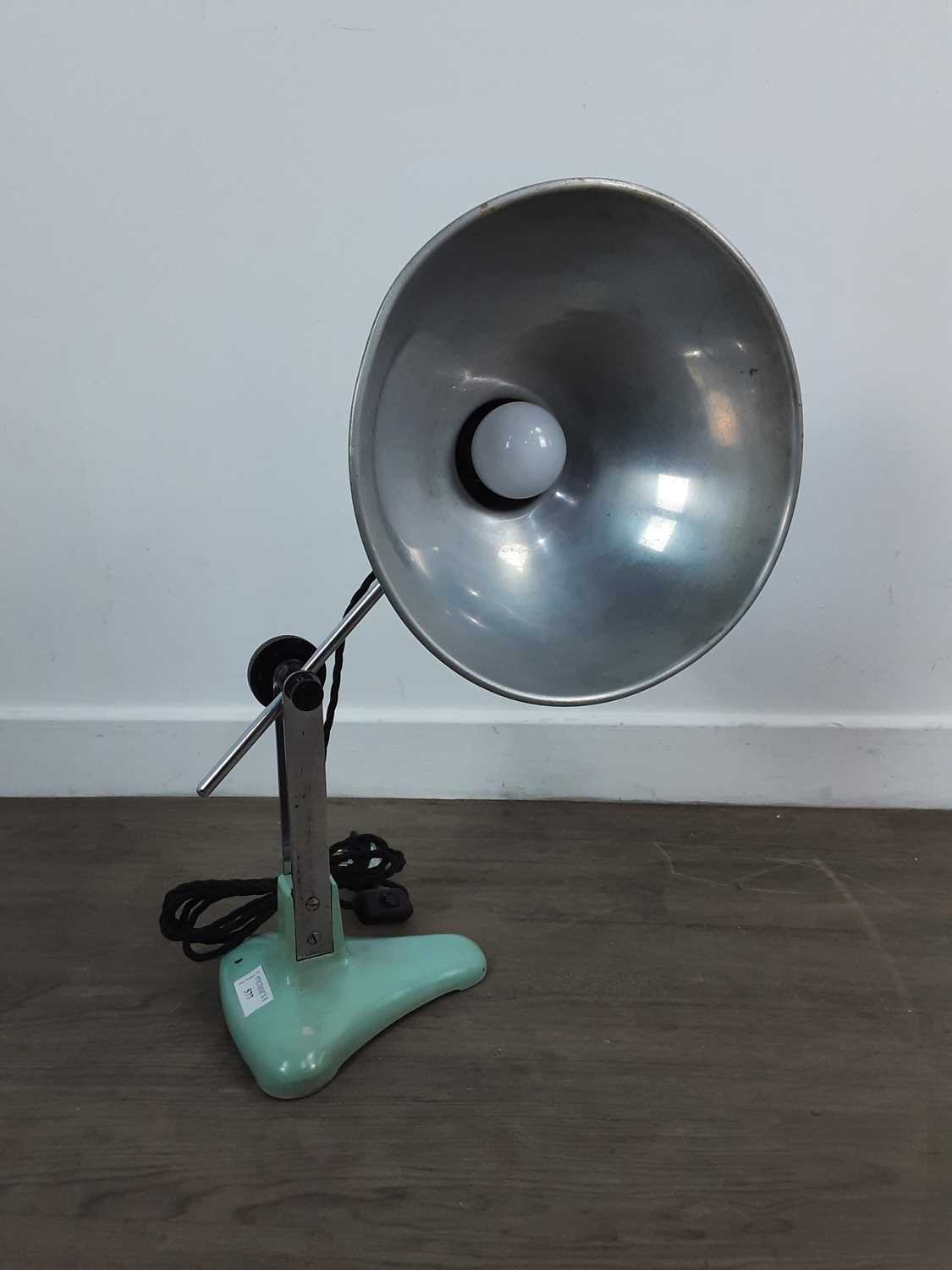 INDUSTRIAL TABLE LAMP, CIRCA 1930-39