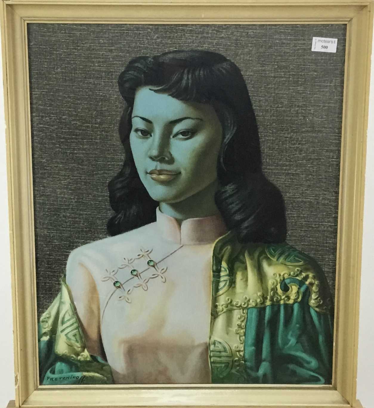 AFTER VLADIMIR TRETCHIKOFF (RUSSIAN, 1913-2006), MISS WONG, CHROMOLITHOGRAPH