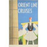 ORIENT LINE CRUISES, GREECE, CIRCA 1930s