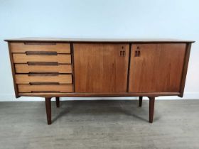 ARNT SØRHEIM OF NORWAY, TEAK SIDEBOARD, CIRCA 1960-69