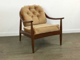 GREAVES & THOMAS OF LONDON, TEAK ARMCHAIR, CIRCA 1960-69