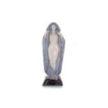 MARCEL GUILLARD FOR EDITIONS ETLING OF PARIS, CERAMIC NUDE OF A LADY, CIRCA 1920