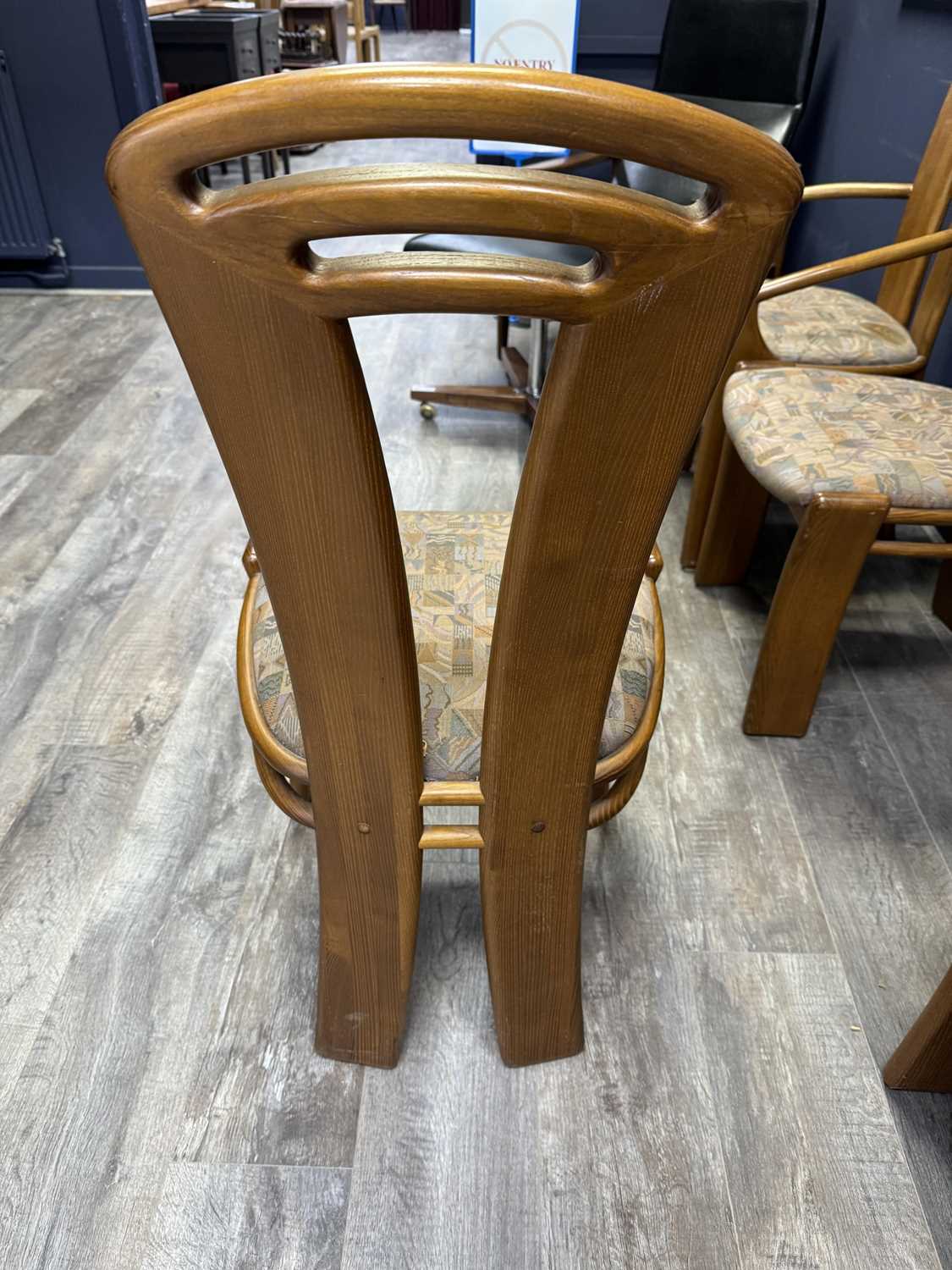 BOLTINGE OF DENMARK, SET OF SIX POST-MODERN TEAK DINING CHAIRS, CIRCA 1980s - Image 12 of 16