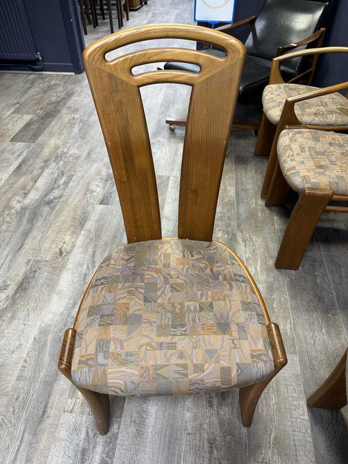 BOLTINGE OF DENMARK, SET OF SIX POST-MODERN TEAK DINING CHAIRS, CIRCA 1980s - Image 11 of 16