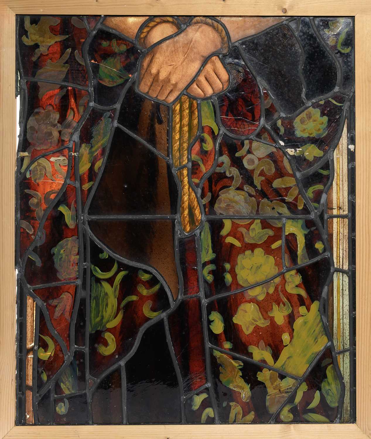 ATTRIBUTED TO DANIEL COTTIER (SCOTTISH, 1838-1891), SET OF THREE STAINED GLASS WINDOWS, BELIEVED CIR - Image 8 of 13