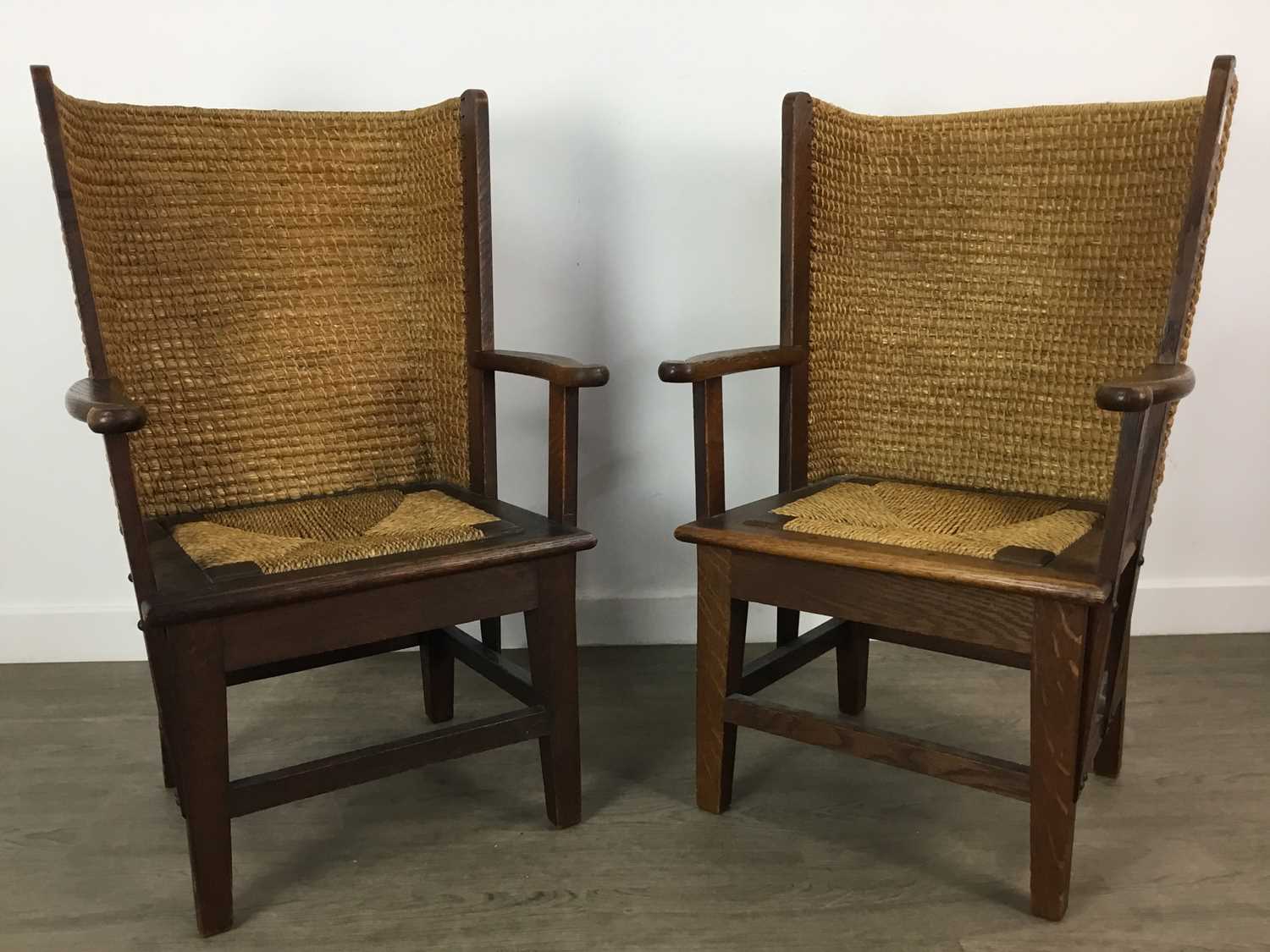 PAIR OF OAK ORKNEY CHAIRS, EARLY 20TH CENTURY - Image 2 of 18